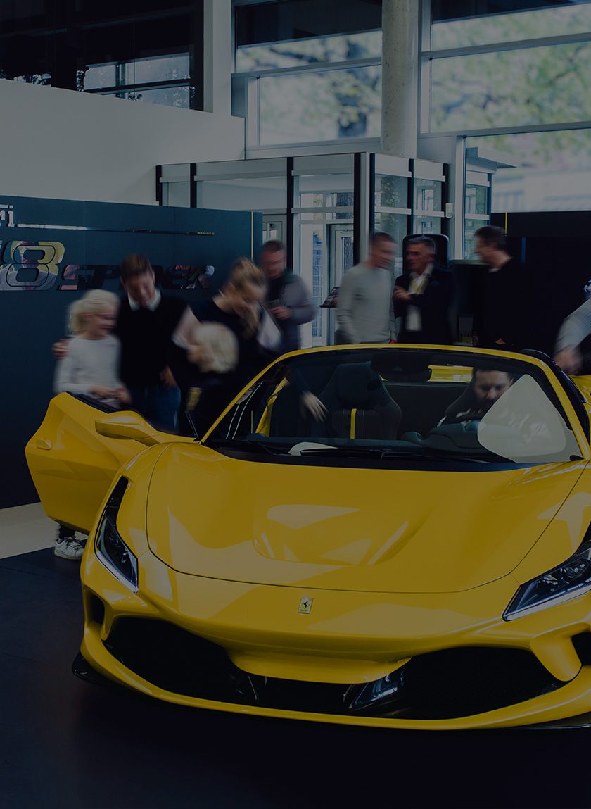 Ferrari F8 bei Thomas Sportwagen